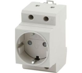 Розетка модульная для распределительных щитов