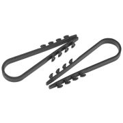 Дюбель-хомут 5-10мм для круглого кабеля NO-224-559 черн. (уп.10шт) Эра Б0066283