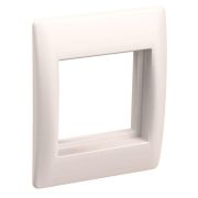 Рамка и суппорт универсальные на 2 мод. бел. PRIMER IEK CKK-40D-RU2-K01